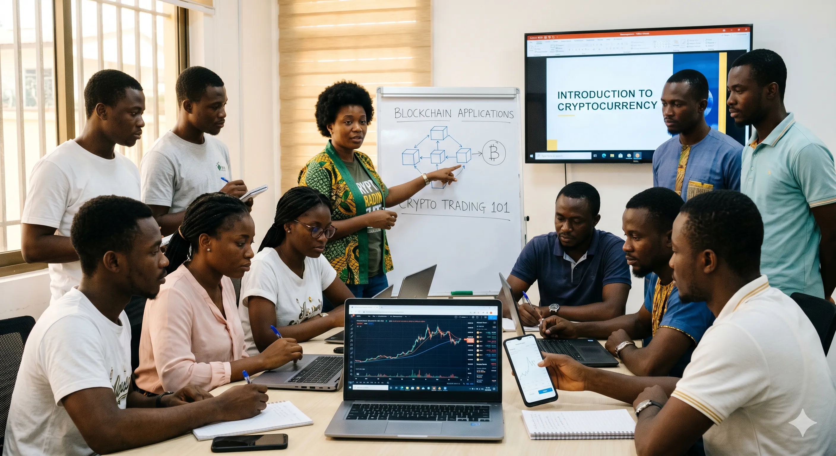 Formation Crypto Trading 101 en salle