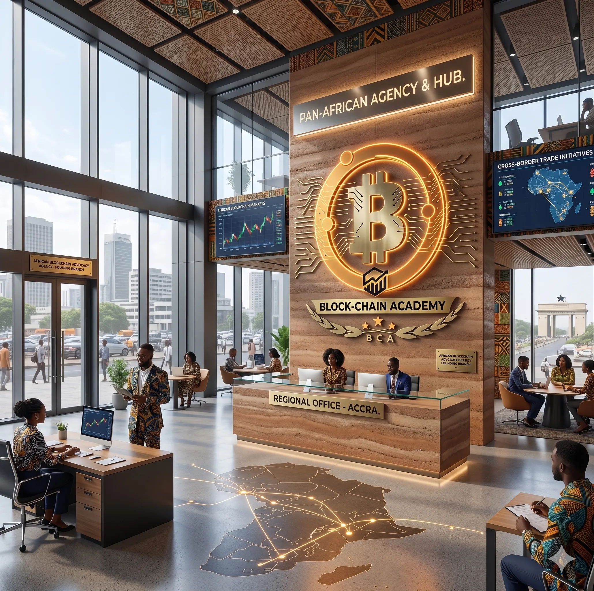 Hub panafricain Block-Chain Academy, transferts transfrontaliers